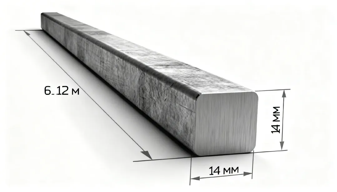 горячекатаный квадрат 14