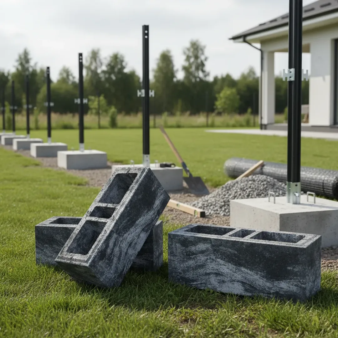 Блок заборный модульный (Арктика)