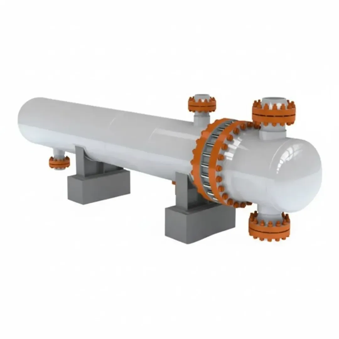 Кожухотрубные теплообменники с компенсатором и трубными решётками