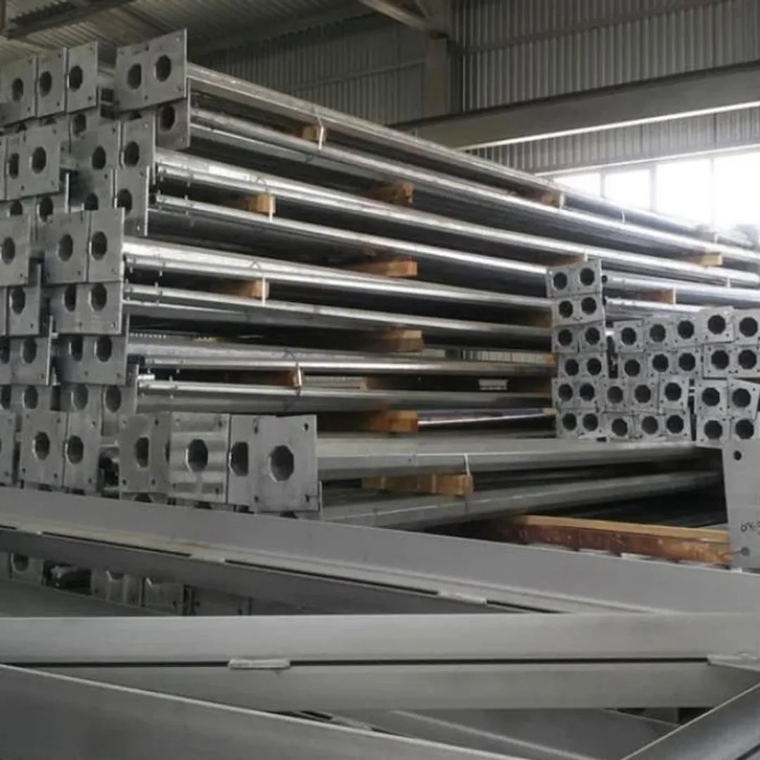 Металлическая опора из круглой трубы 2800х60х2
