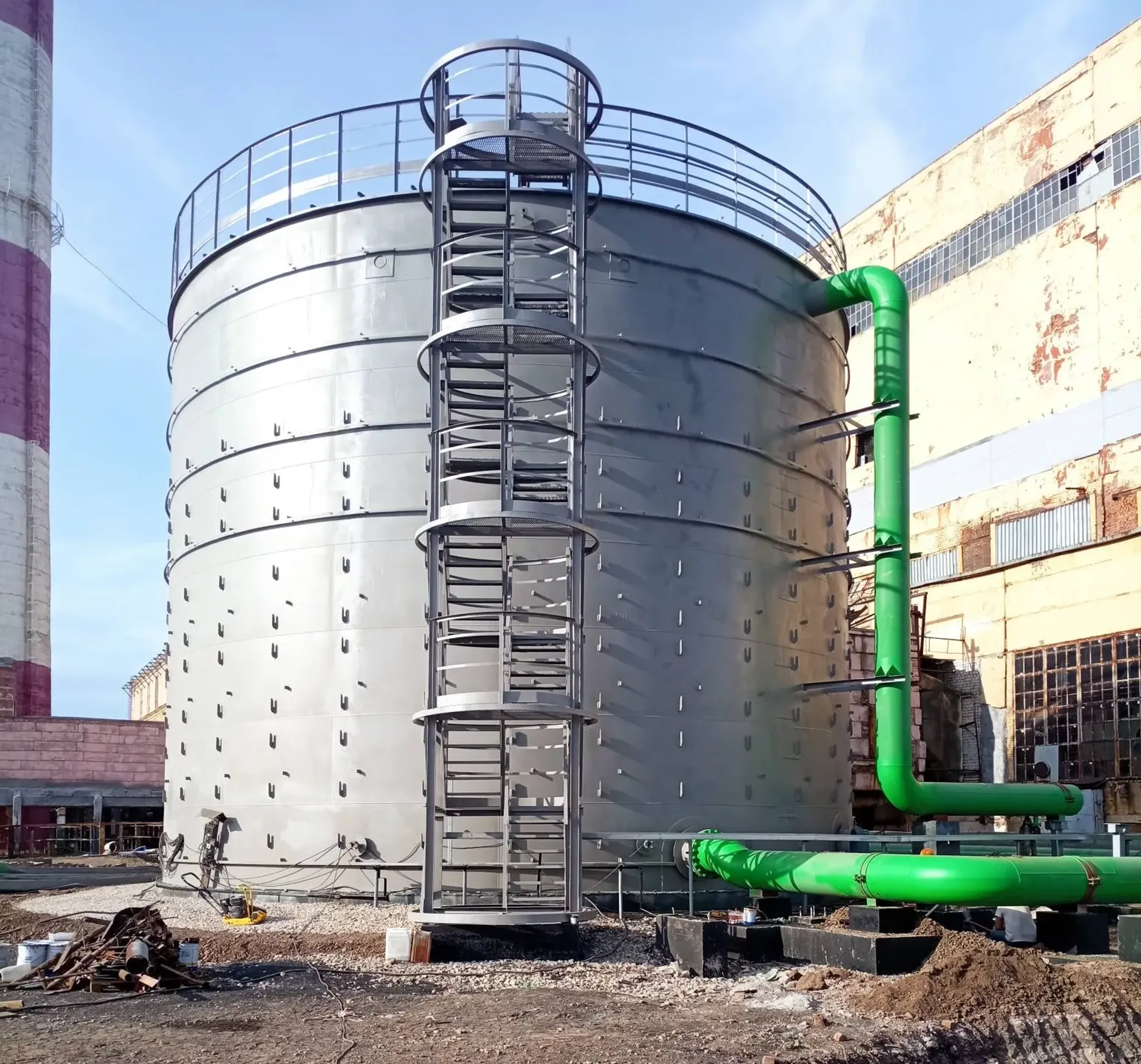 Производство БАГВ-50 м³: полный цикл поставки и монтажа баков-аккумуляторов горячей воды для Чувашской Республики