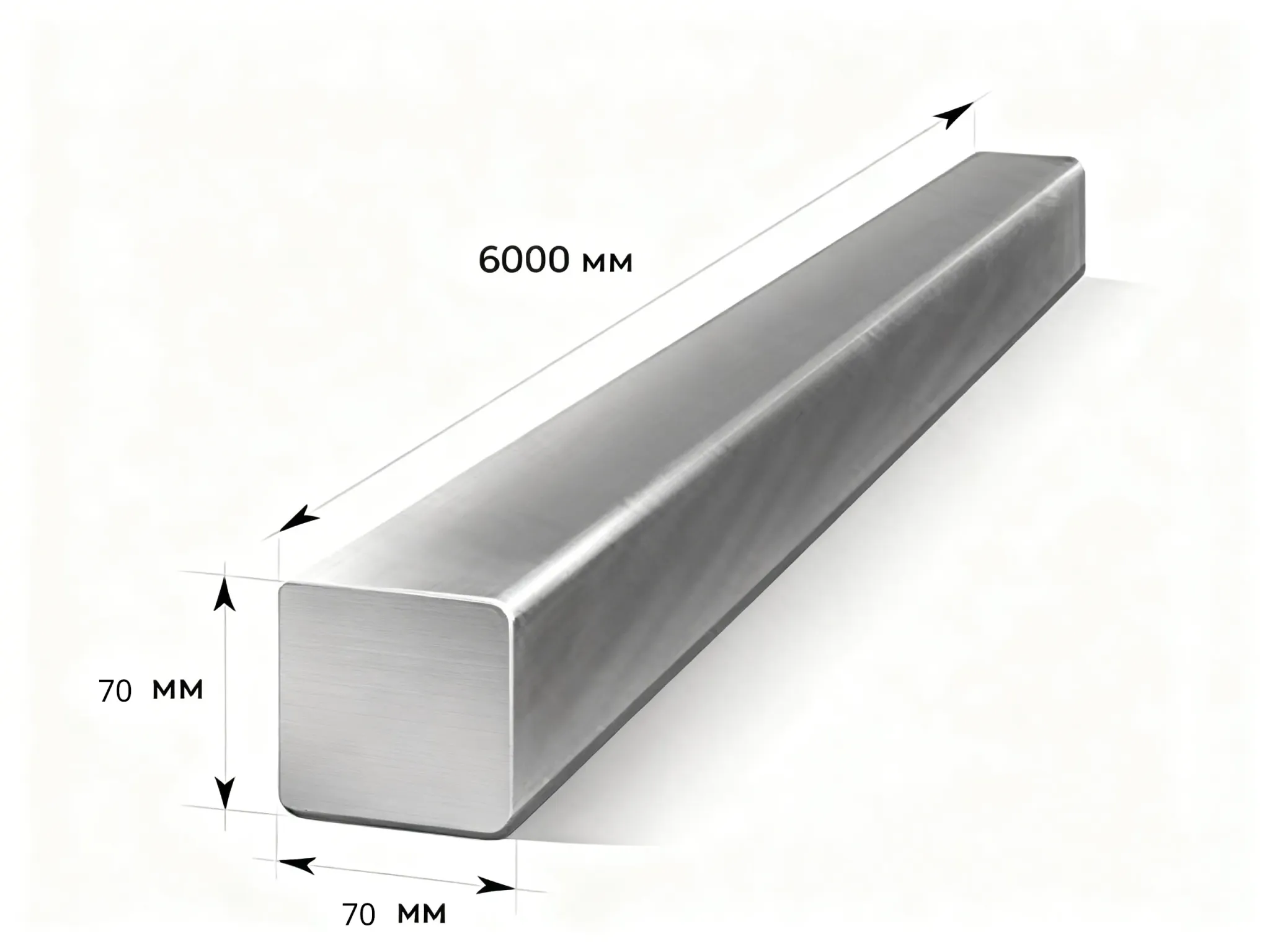 горячекатаный квадрат 70
