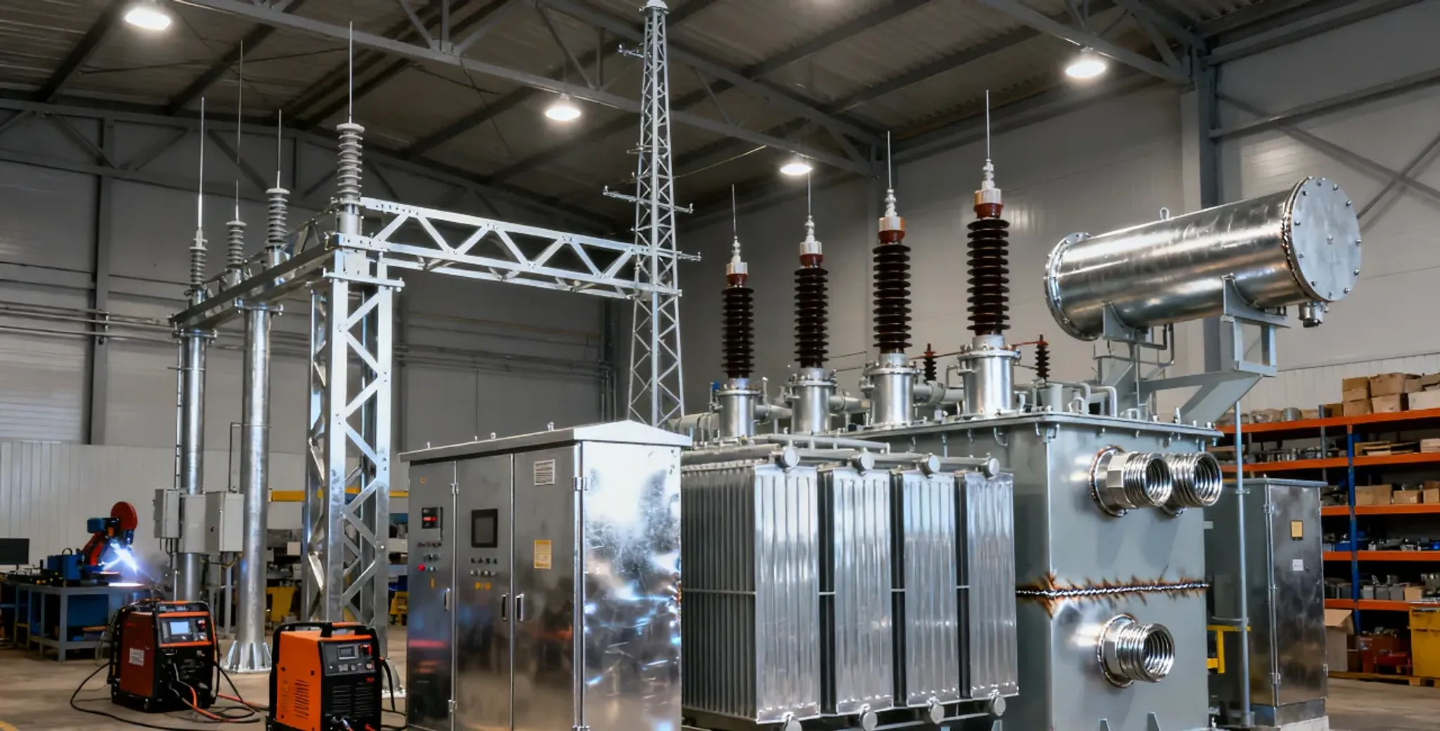 Металлоконструкции для подстанций и электроснабжения
