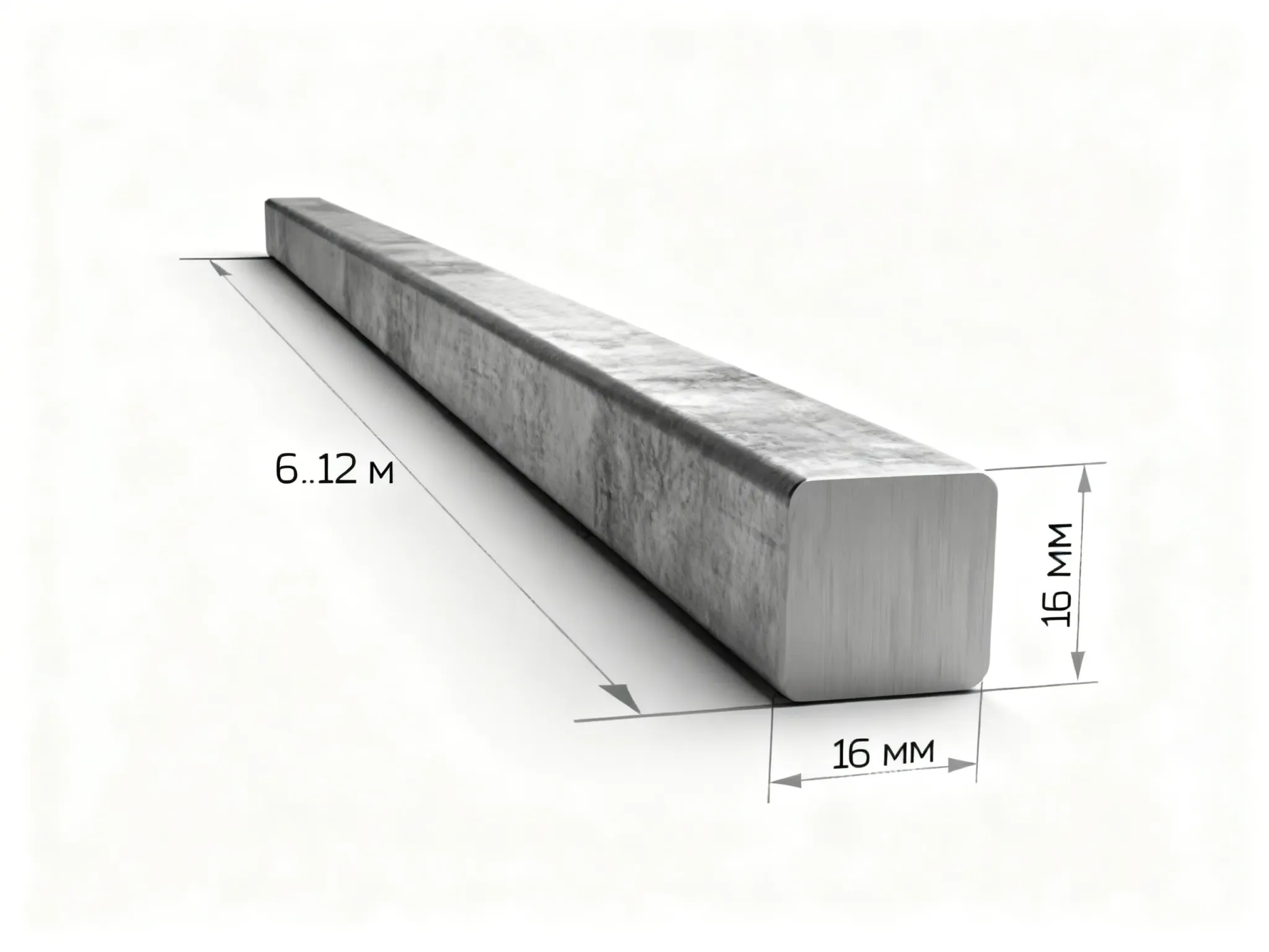 горячекатаный квадрат 16