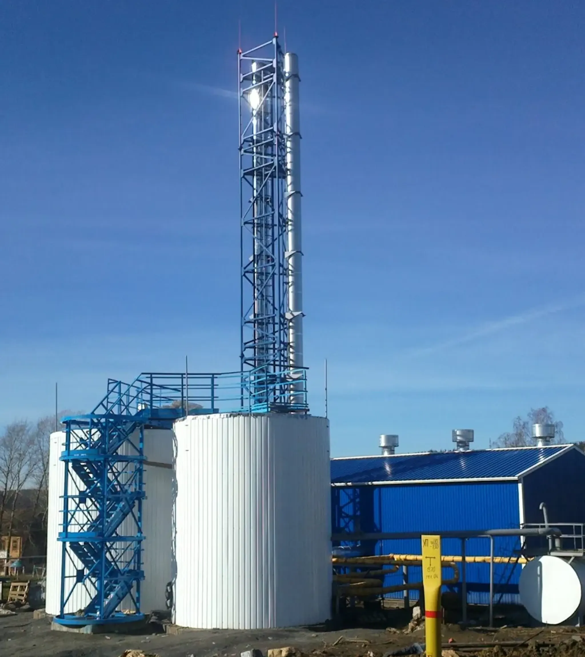 БАГВ 500 м³ производство: проектирование, поставка и монтаж баков-аккумуляторов горячей воды для Хабаровского края