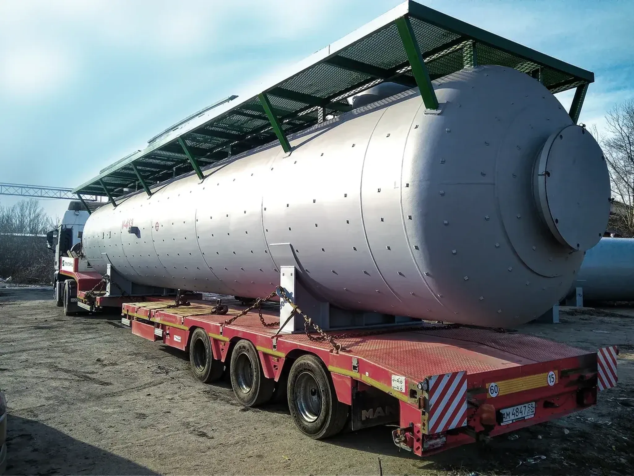 Факельный сепаратор ФС: проектирование, производство, поставка и монтаж в Республике Адыгея