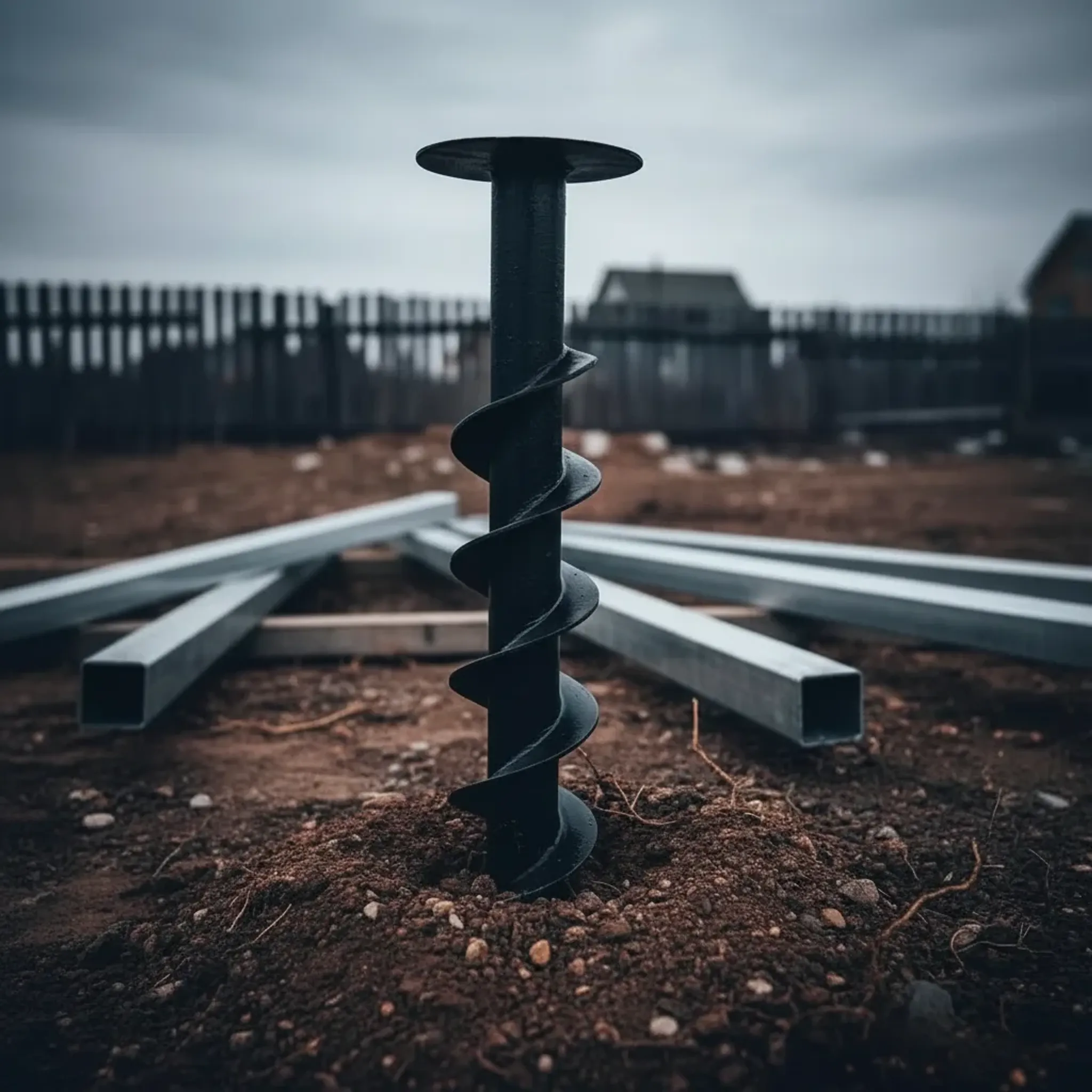 Свая винтовая СВСН-108х300х1500 (без оголовка)