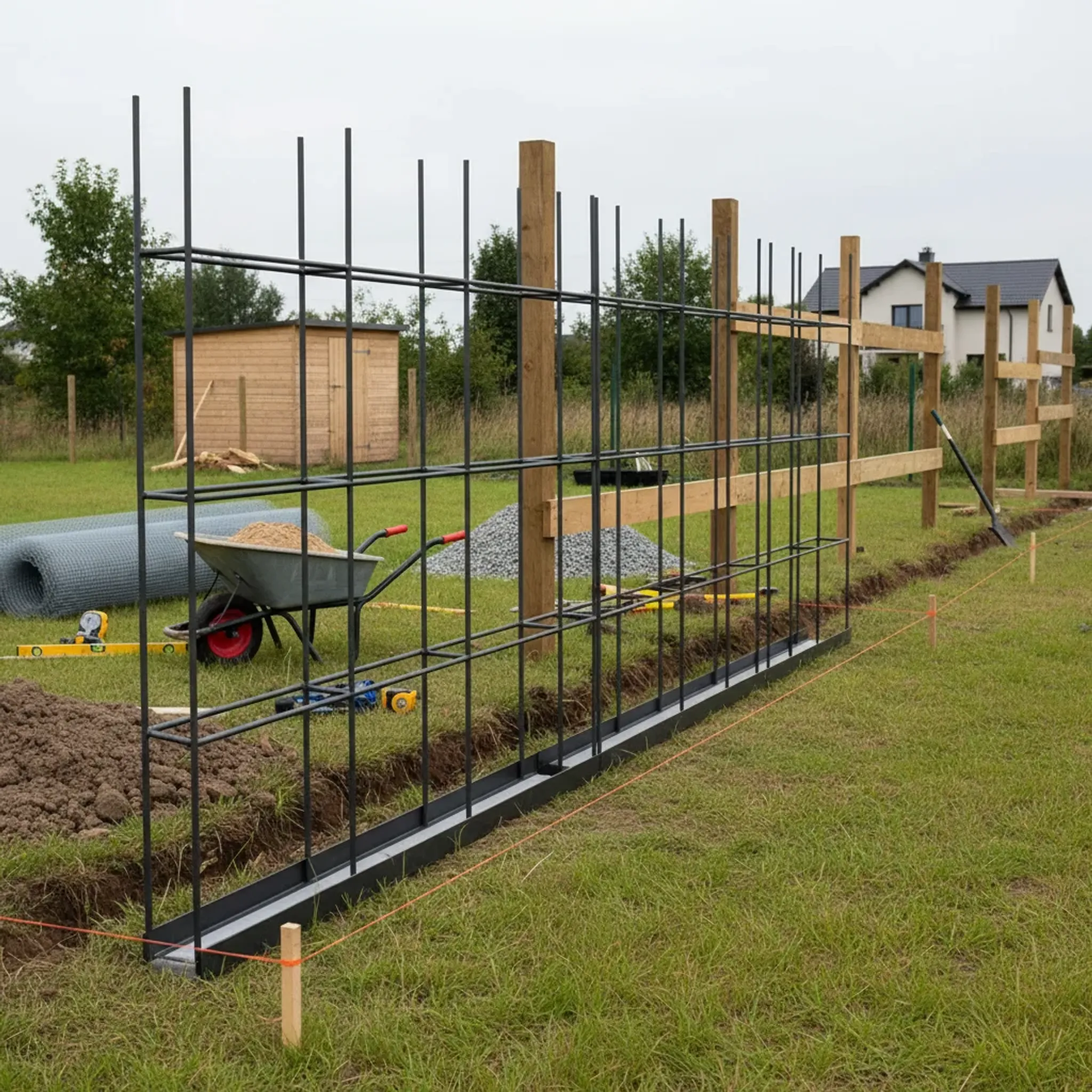 Пластина закладная металлическая (8 мм) (Порошковое текстурное)