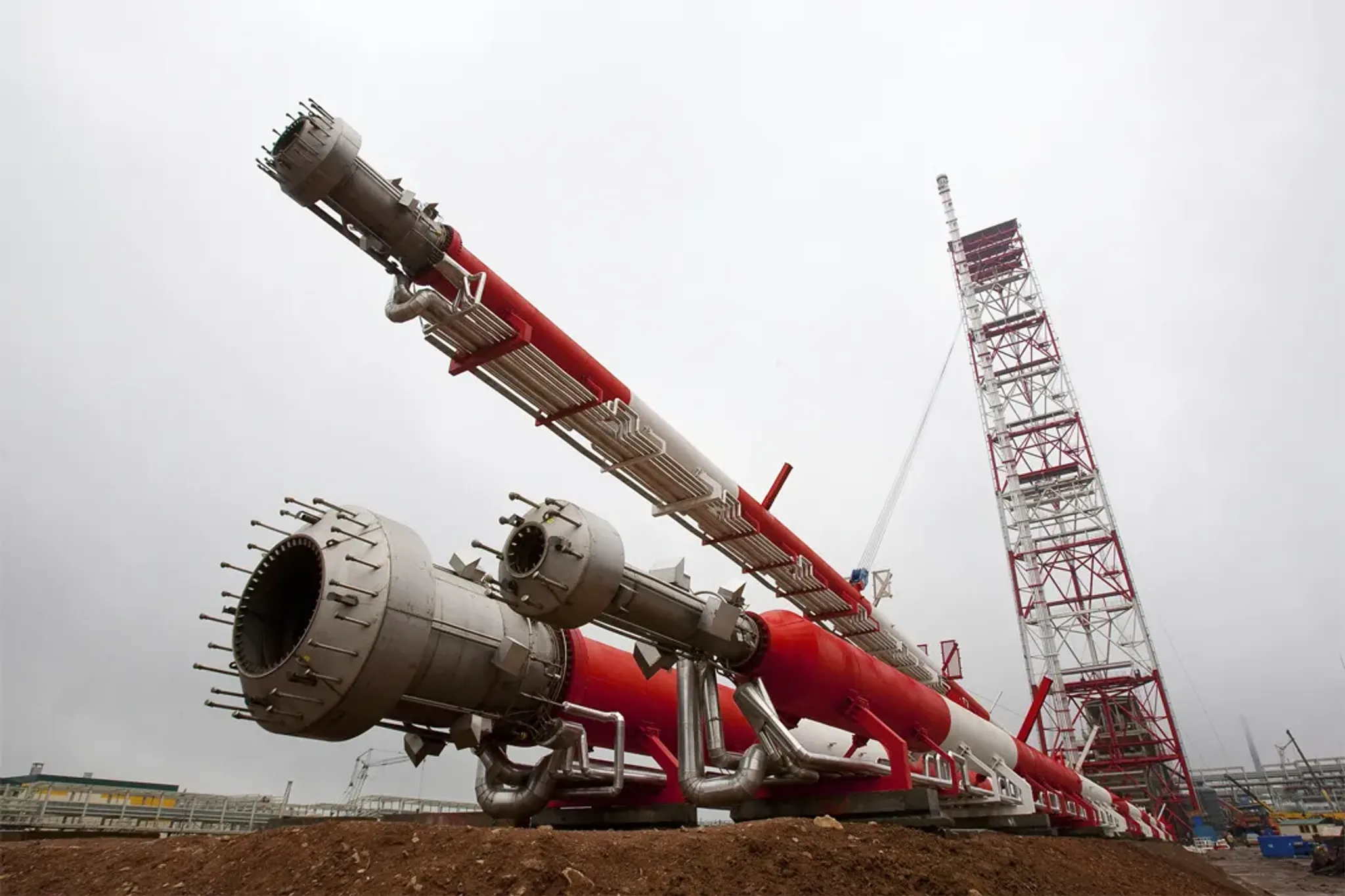 Производство факельных сепараторов типа ФС в Республику Адыгея: проектирование, поставка, монтаж и гарантия