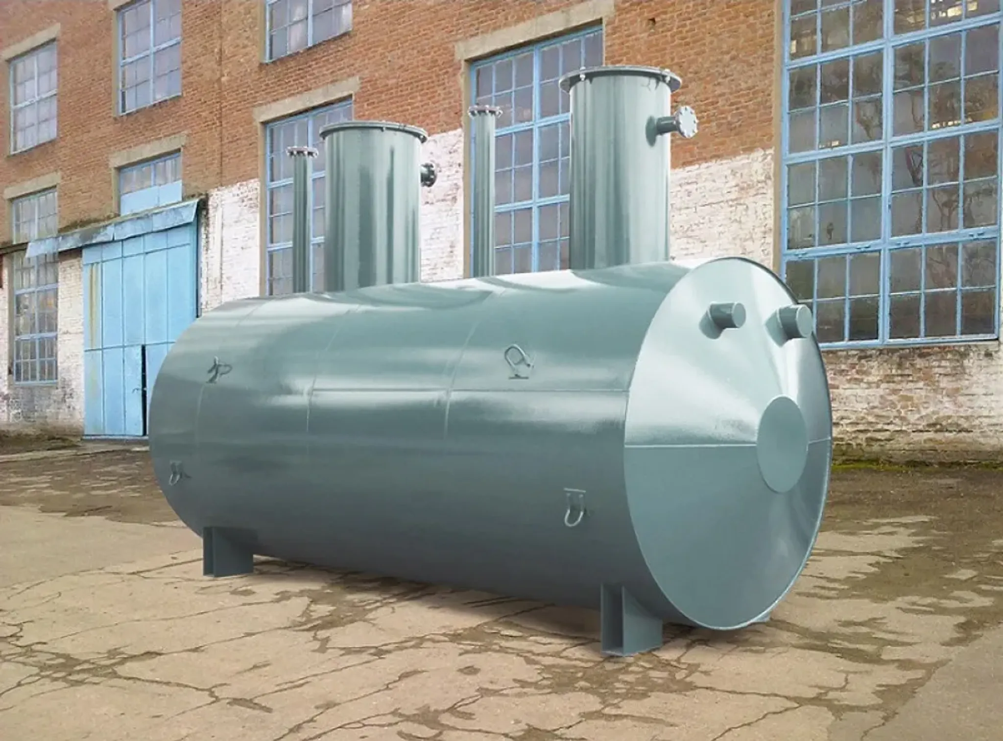 Производство подземных дренажных емкостей ЕП/ЕПП 5 м³ для Дагестана: проектирование, монтаж, гарантия