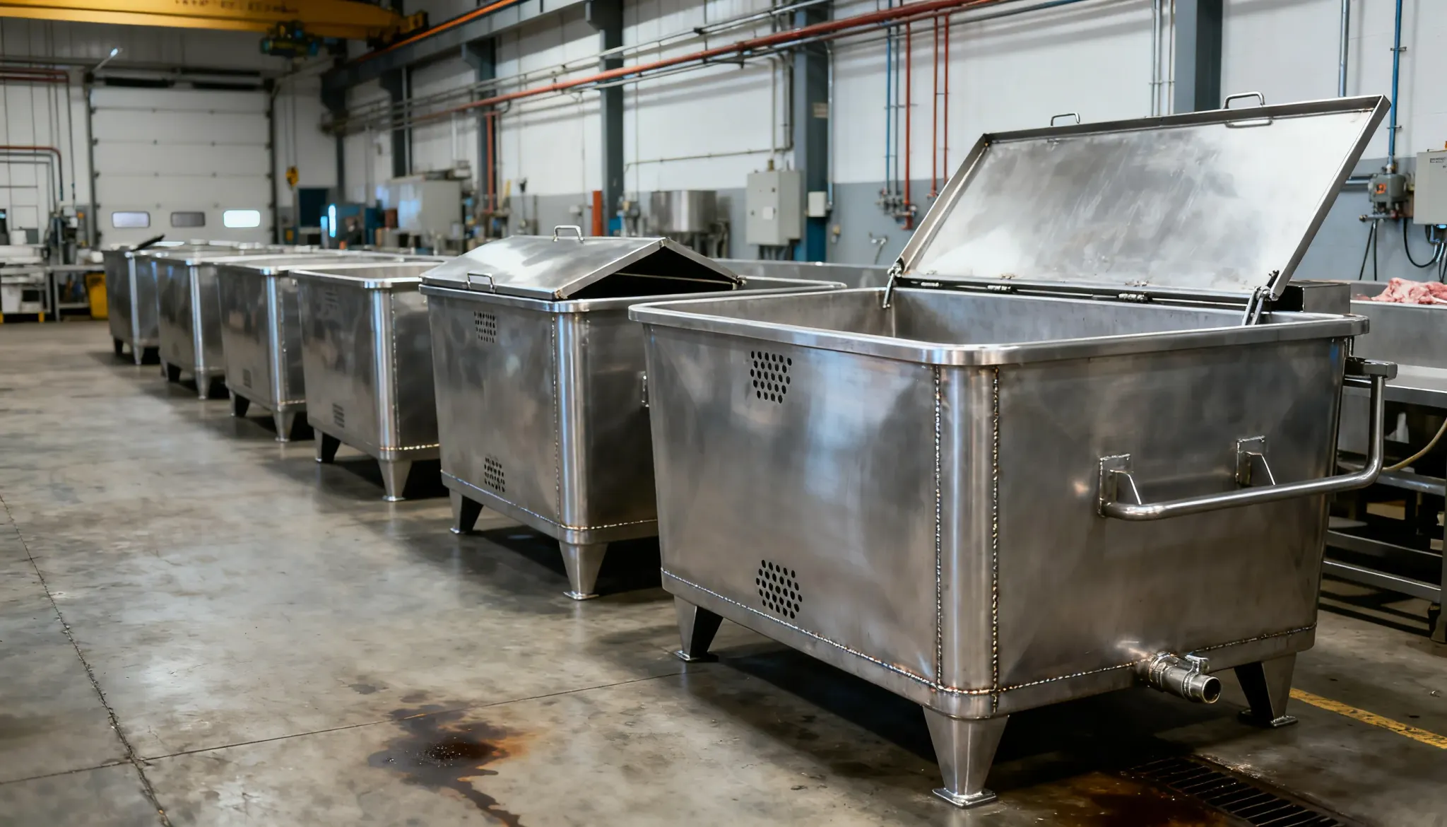 Емкости для мясной промышленности