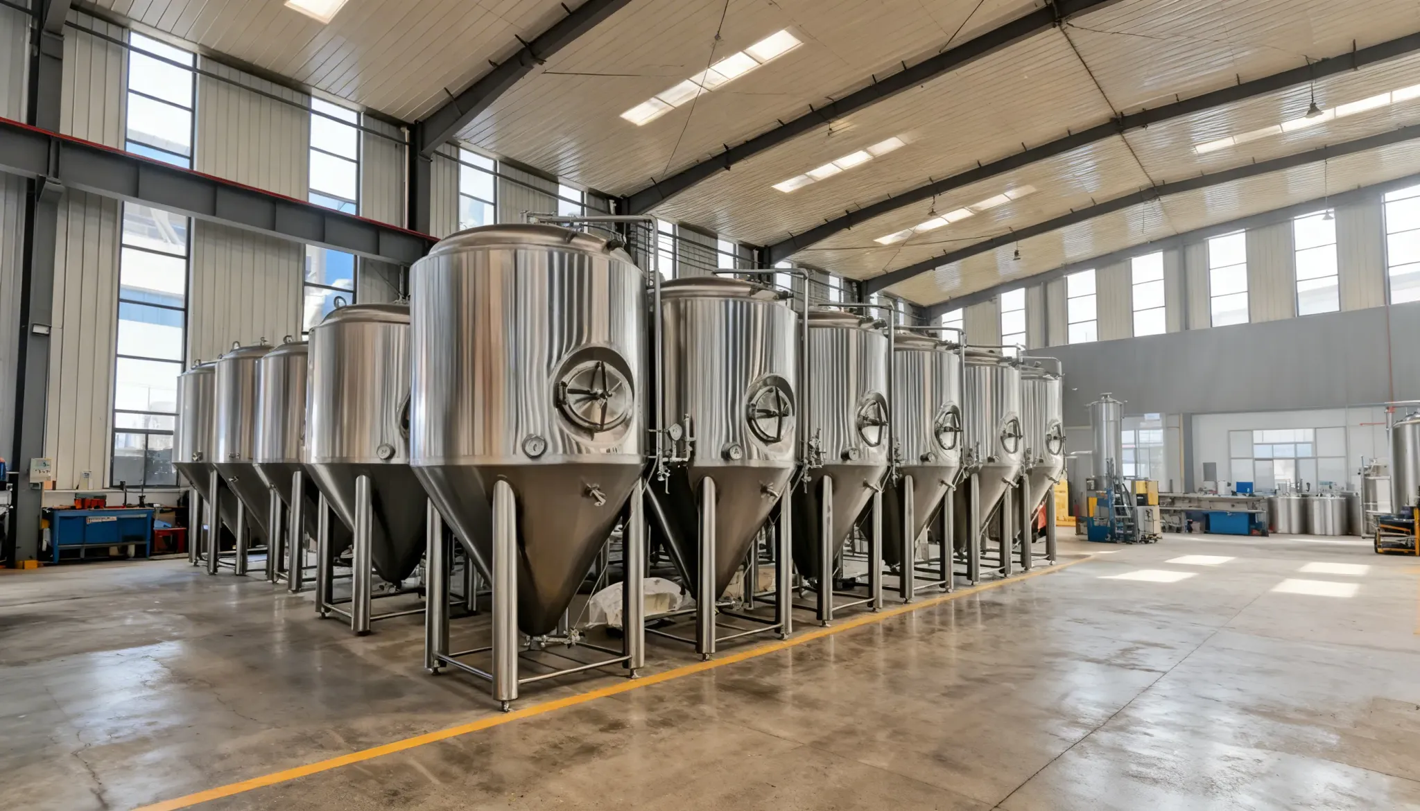 Изготовление стальных емкостей для напитков