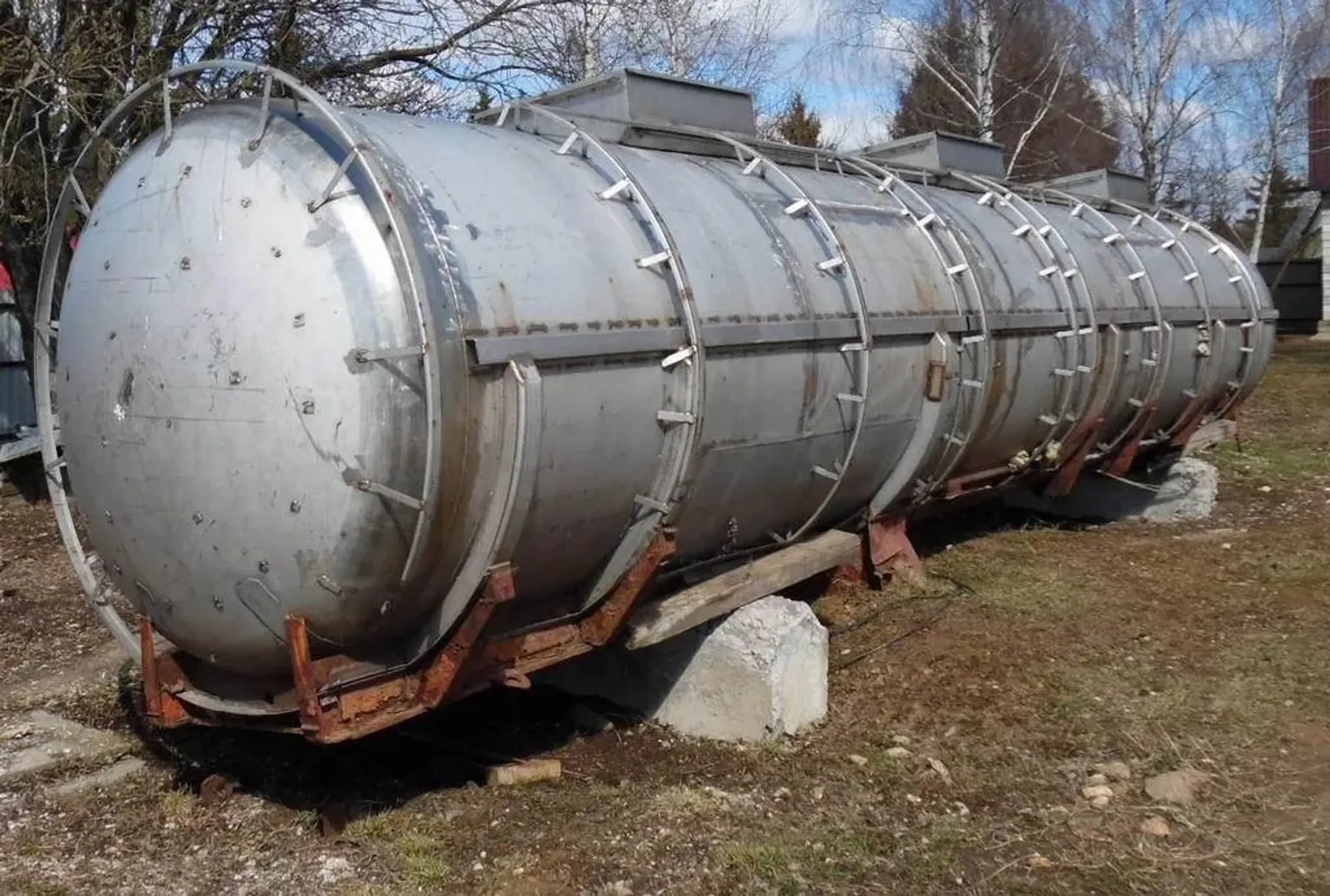 Горизонтальные емкостные аппараты ГЭЭ ГКК ГПП производство под ключ для Красноярского края