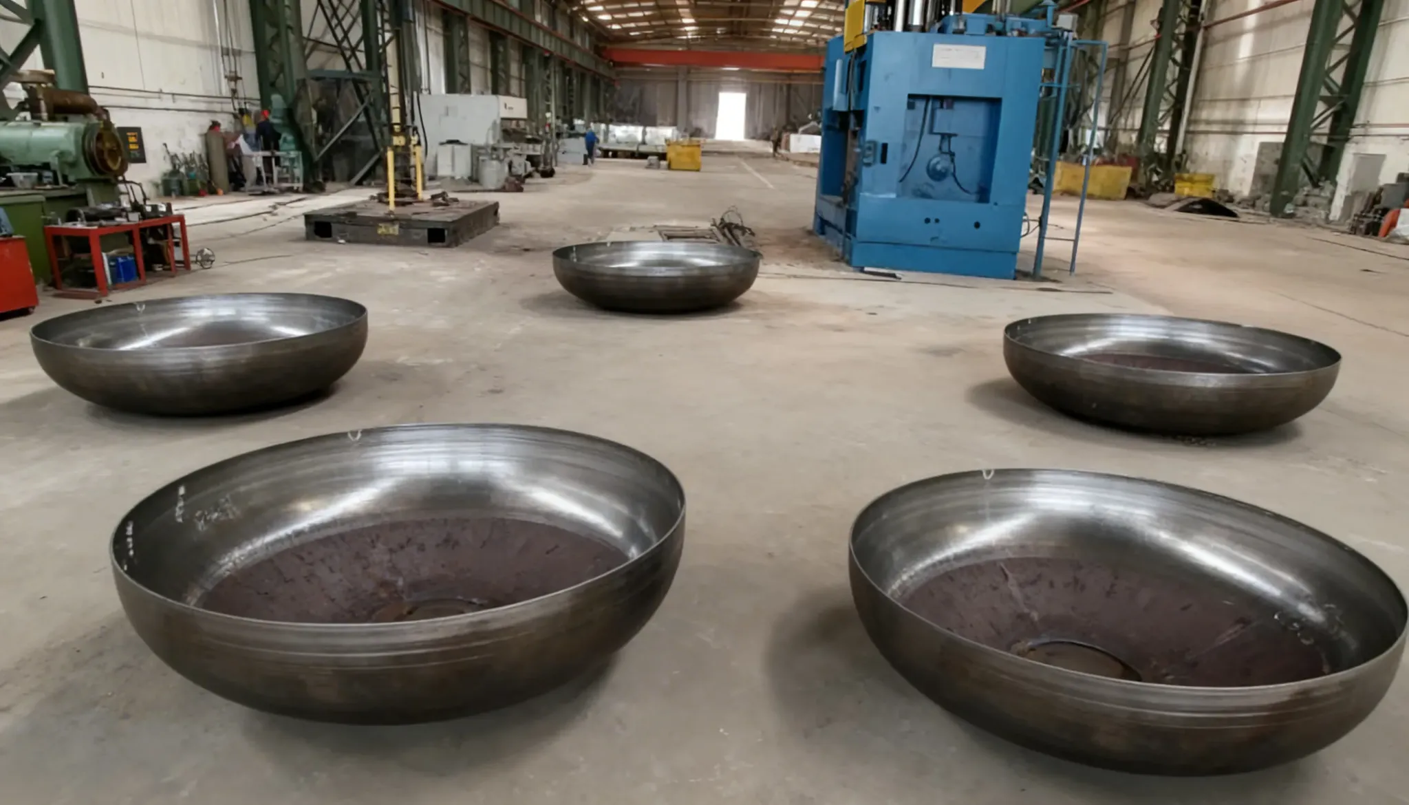 Производство и изготовление стальных днищ