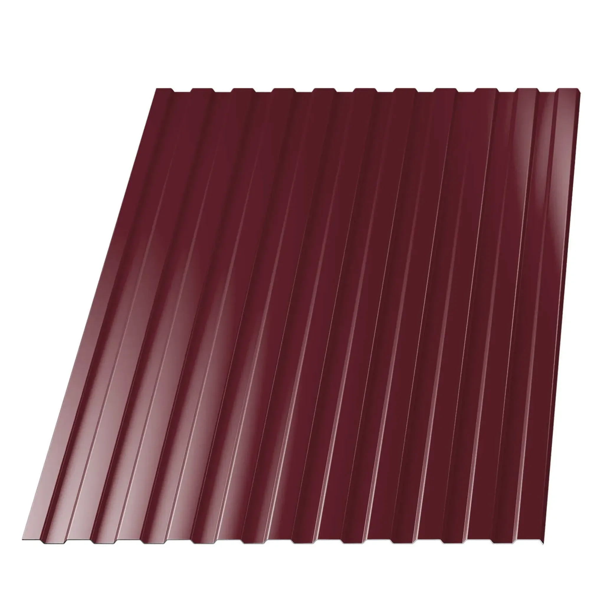 Профнастил окрашенный 0.5x1100x2000 RAL 3005 Россия арт.1052733