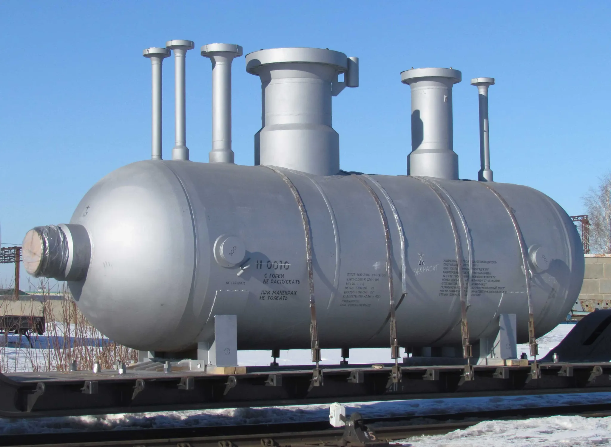 Горизонтальные емкостные аппараты ГЭЭ, ГКК, ГПП производство под ключ для Чувашской Республики