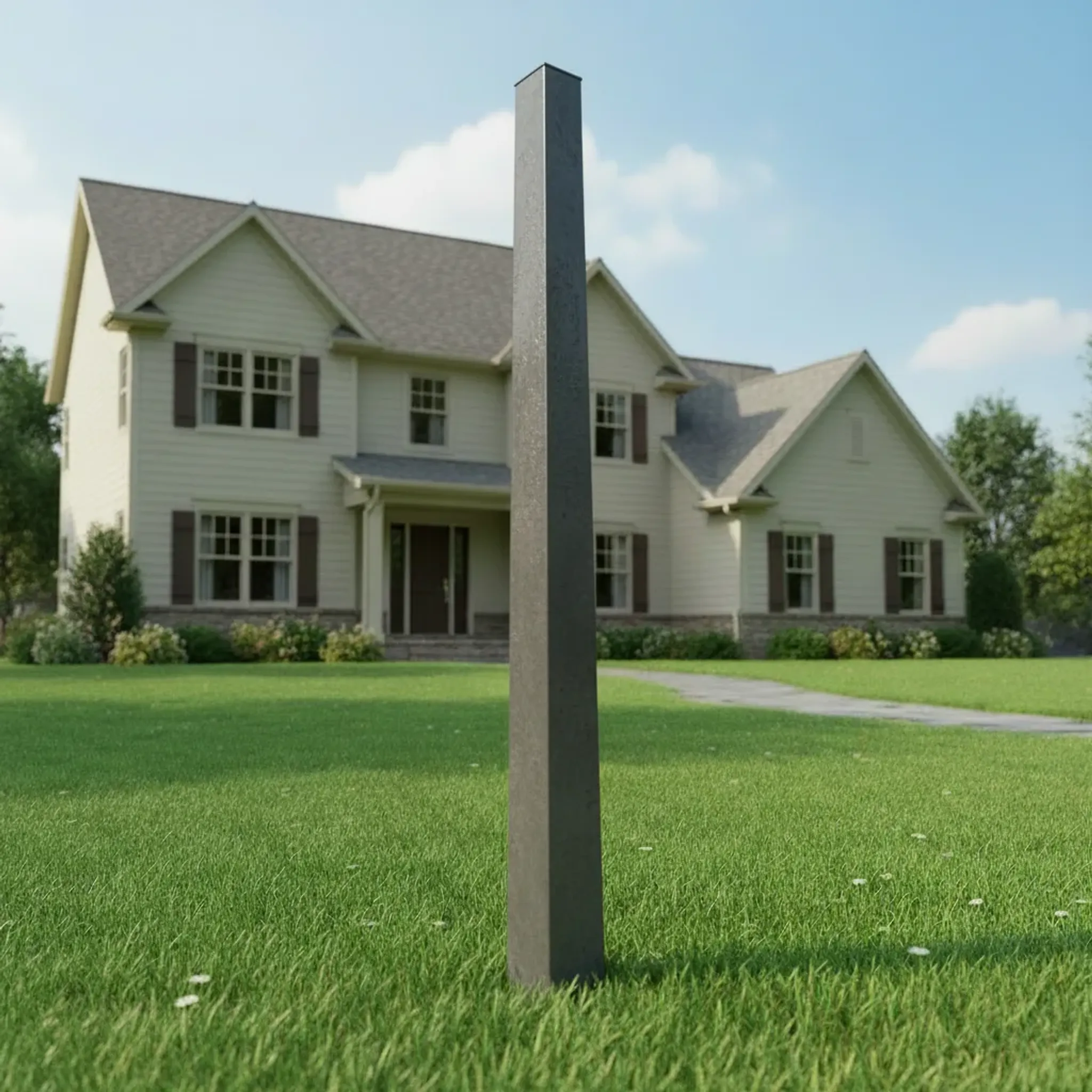 Столб 60х60х2,0 мм с 1-ой лагой 40х20х1,5 мм (без покрытия)