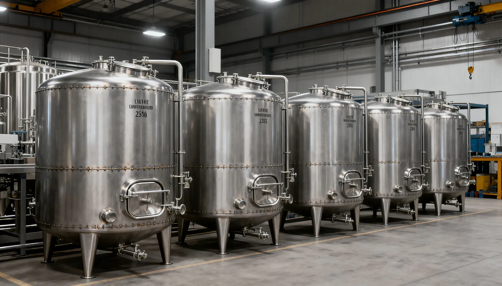 Стальные емкости для пива и кваса