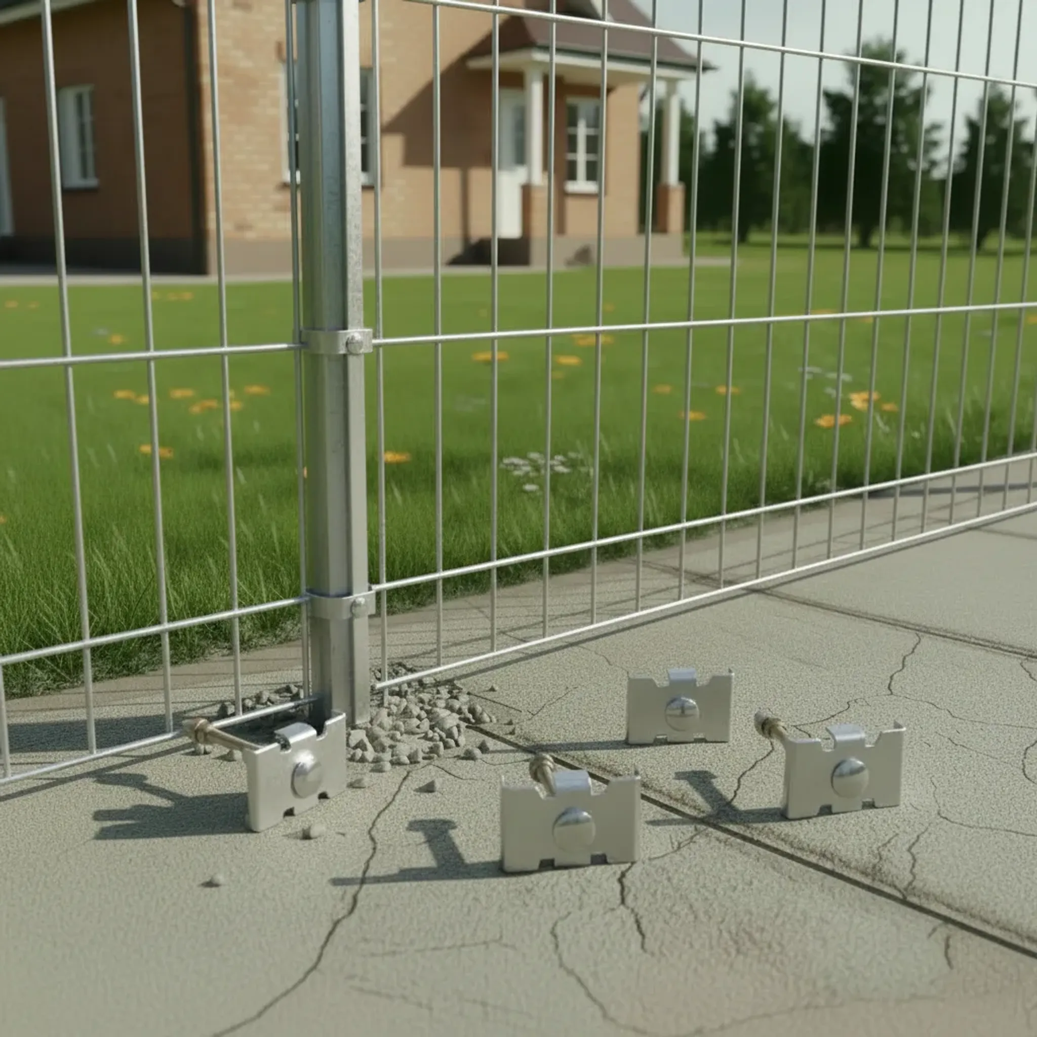 Крепление скоба для 3D-панели (оцинк.)