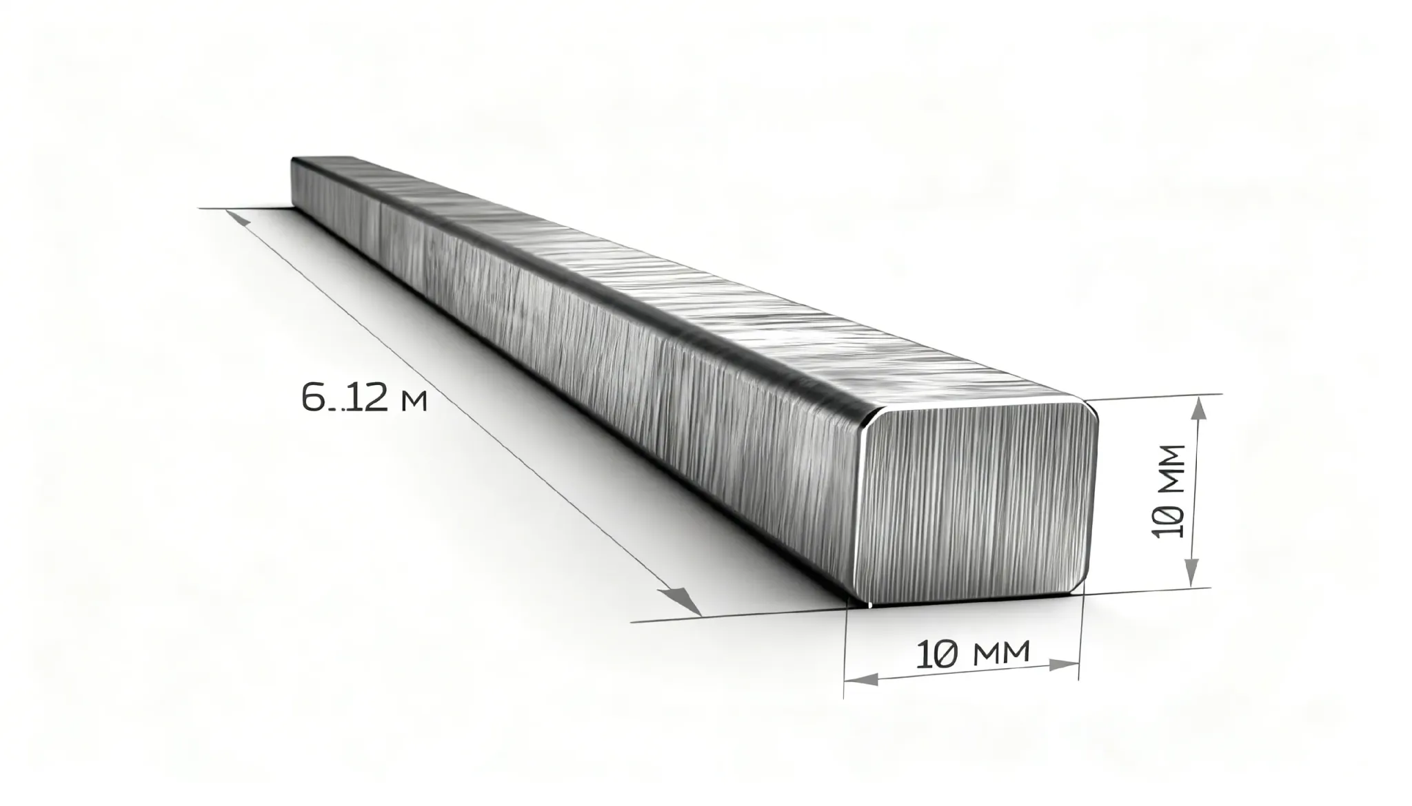горячекатаный квадрат 10