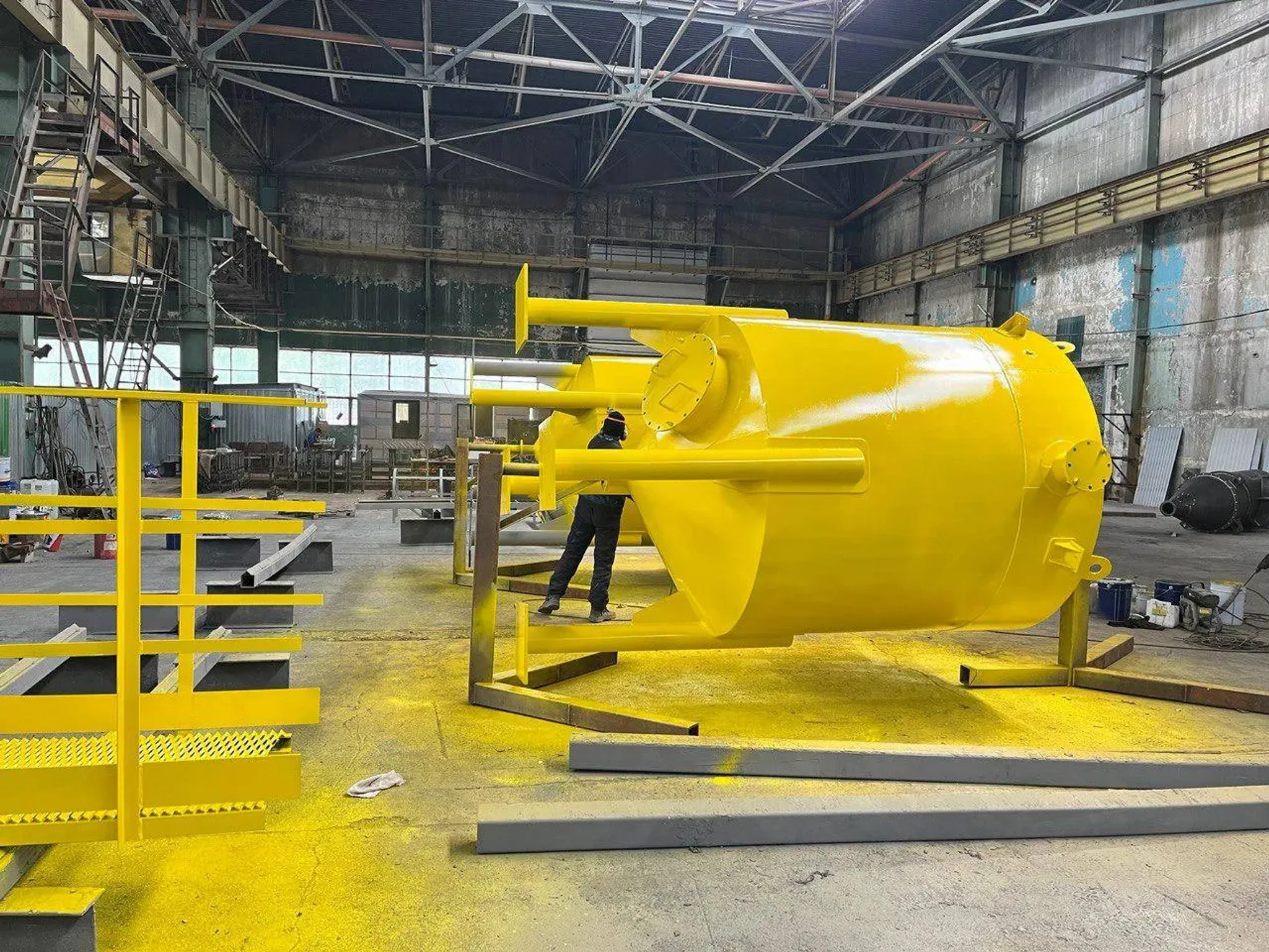 Изготовление емкостей для газа