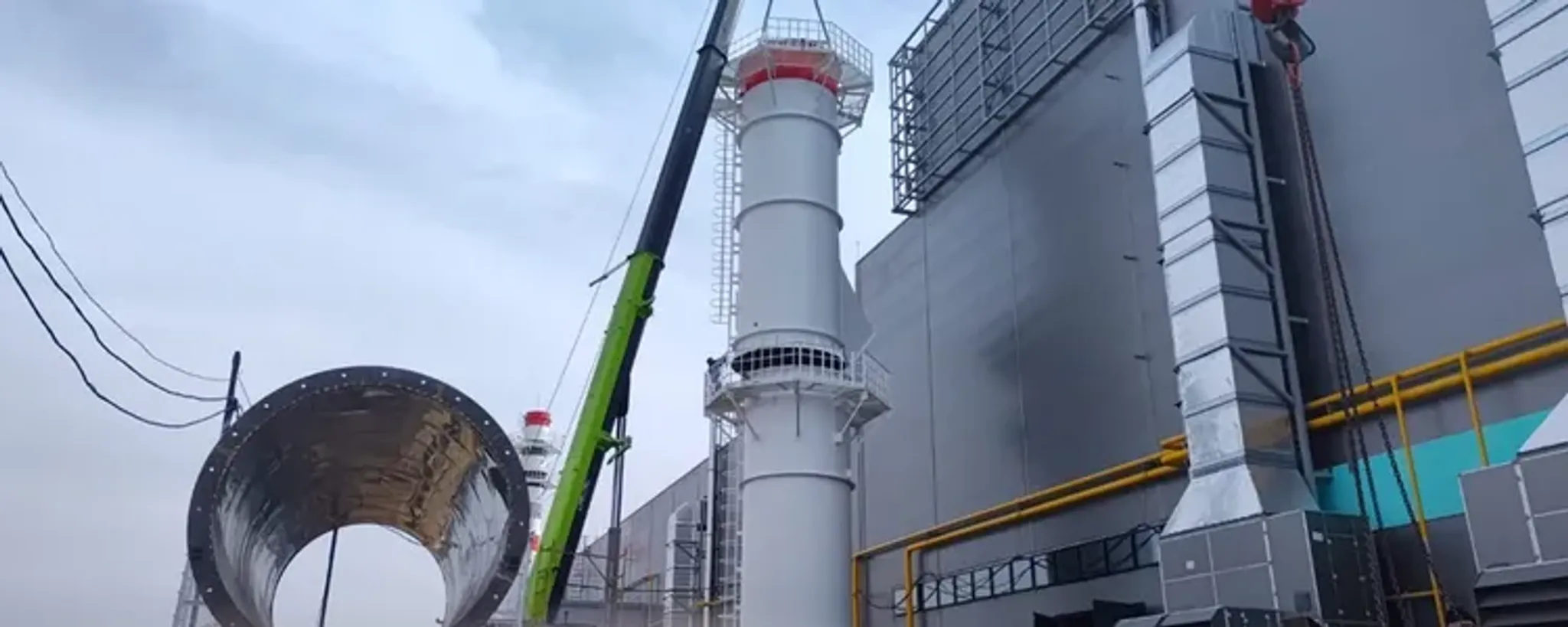 Производство промышленных газоходов и дымовых труб