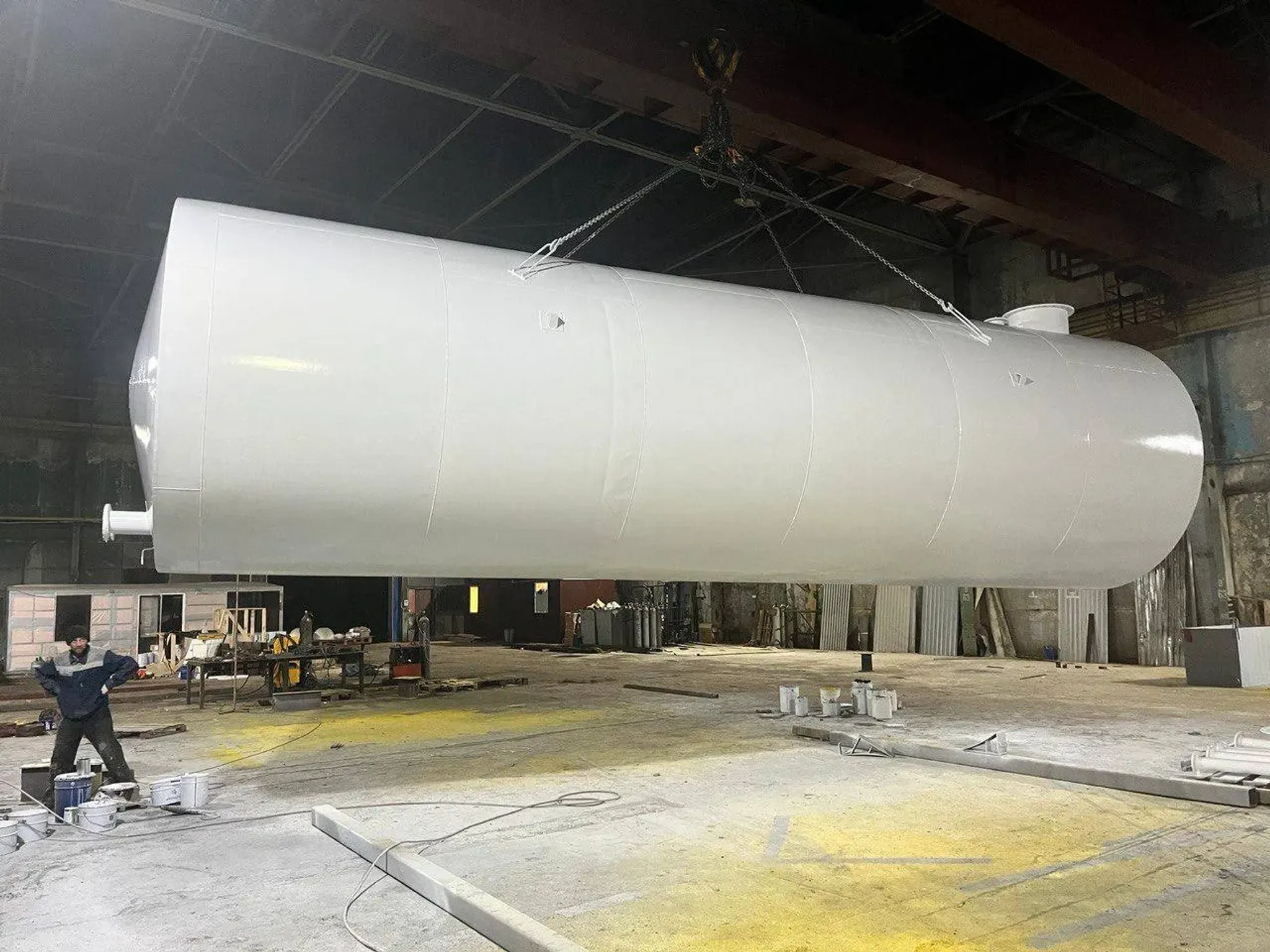 Изготовление емкостей для нефти и нефтепродуктов