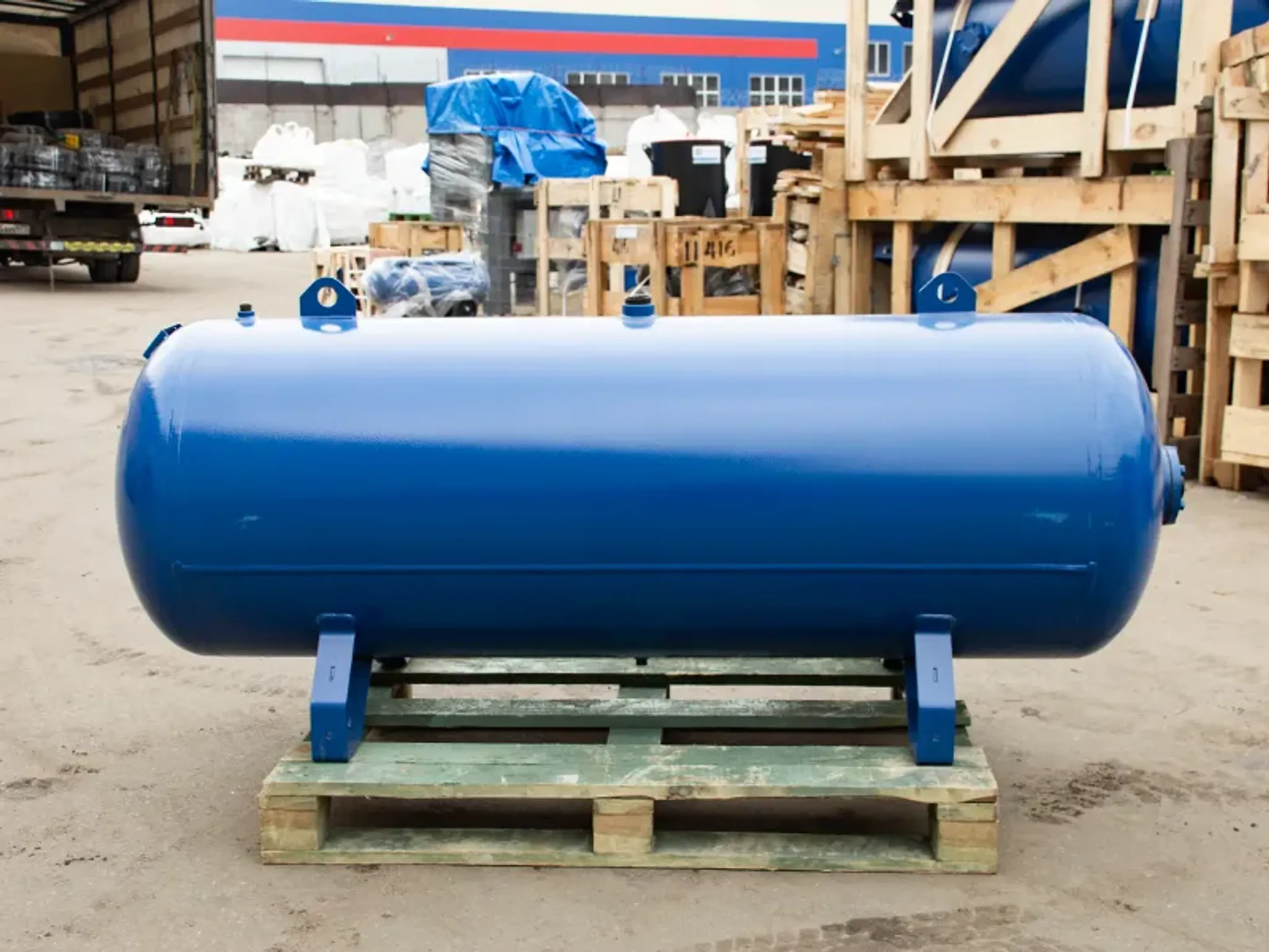 Горизонтальные ресиверы производство проектирование поставка и монтаж с гарантией для Республики Татарстан