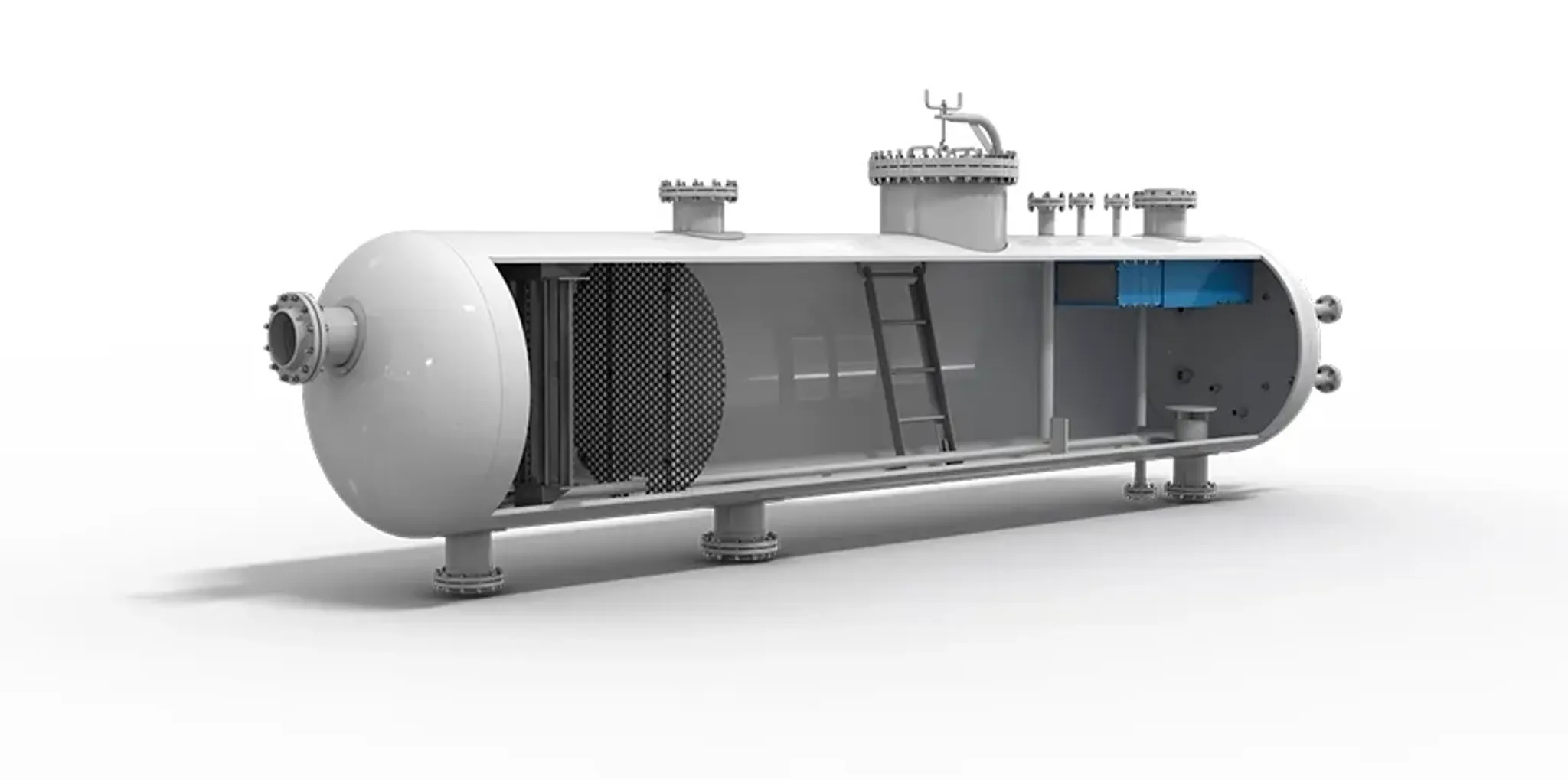 Горизонтальные отстойники типа ОГ: Проектирование, производство, поставка, монтаж и пуско-наладочные работы с гарантией - Республика Башкортостан