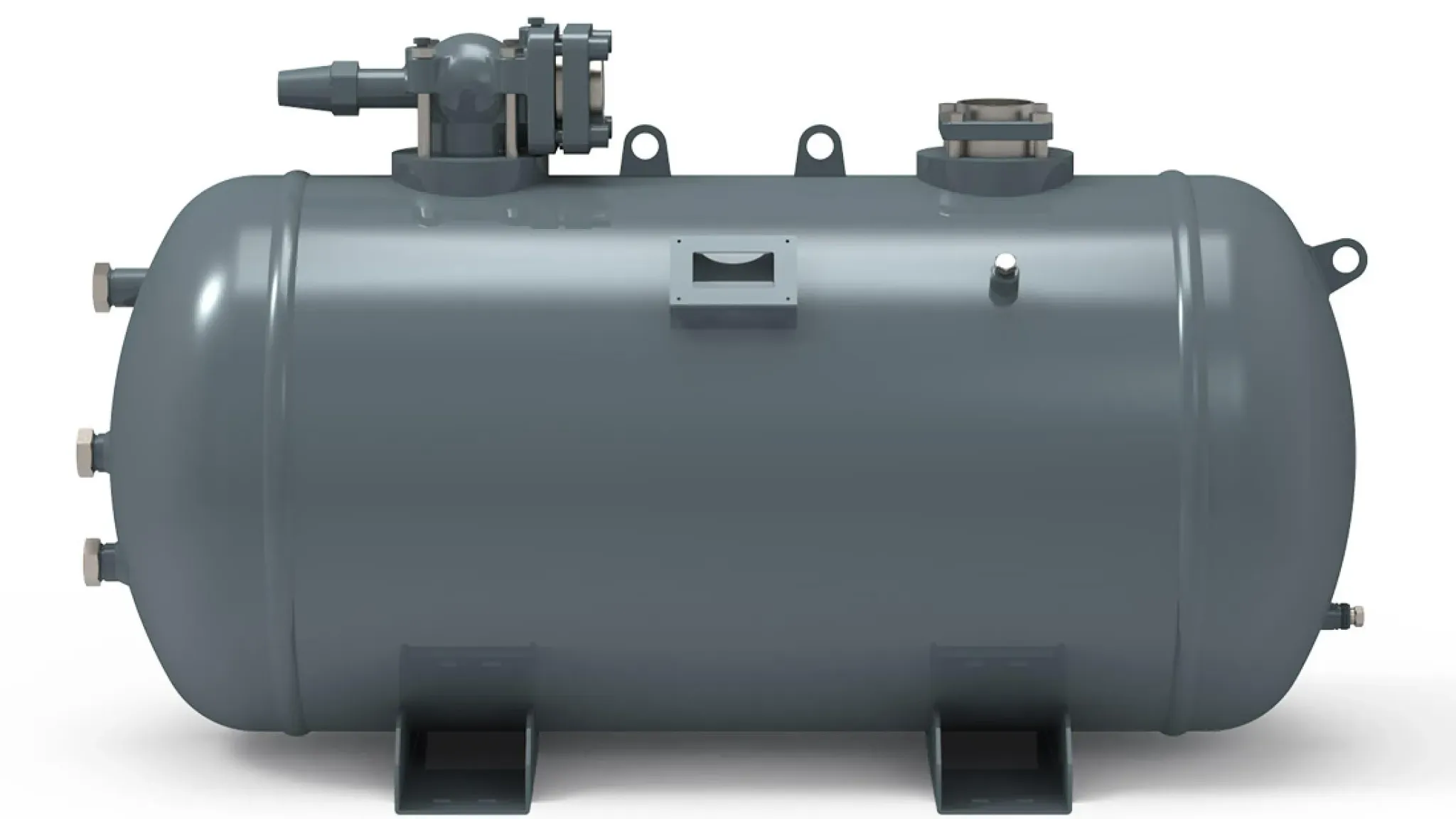 Горизонтальные ресиверы производство проектирование поставка и монтаж под ключ для Республики Карелия