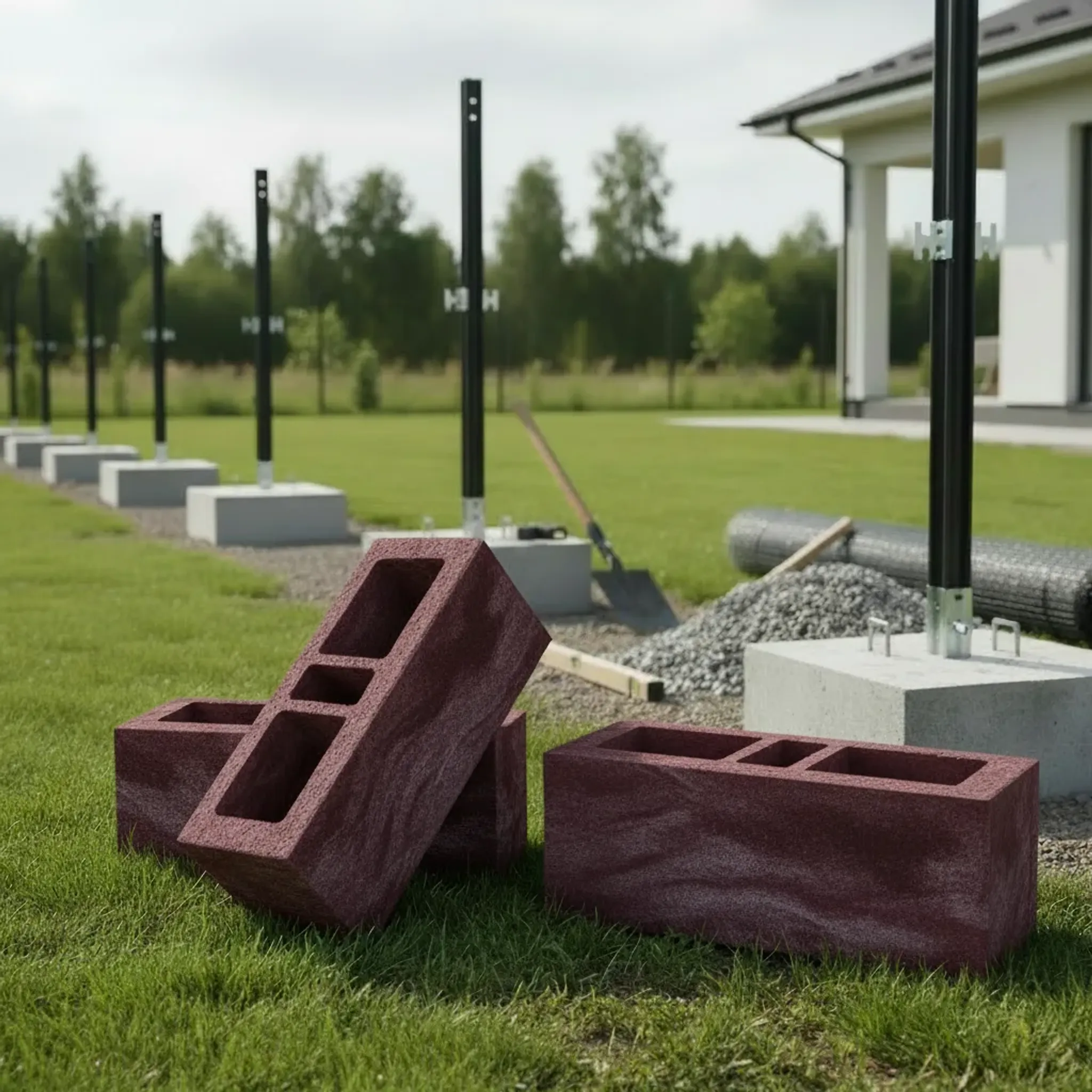 Блок заборный модульный (Сангрия)