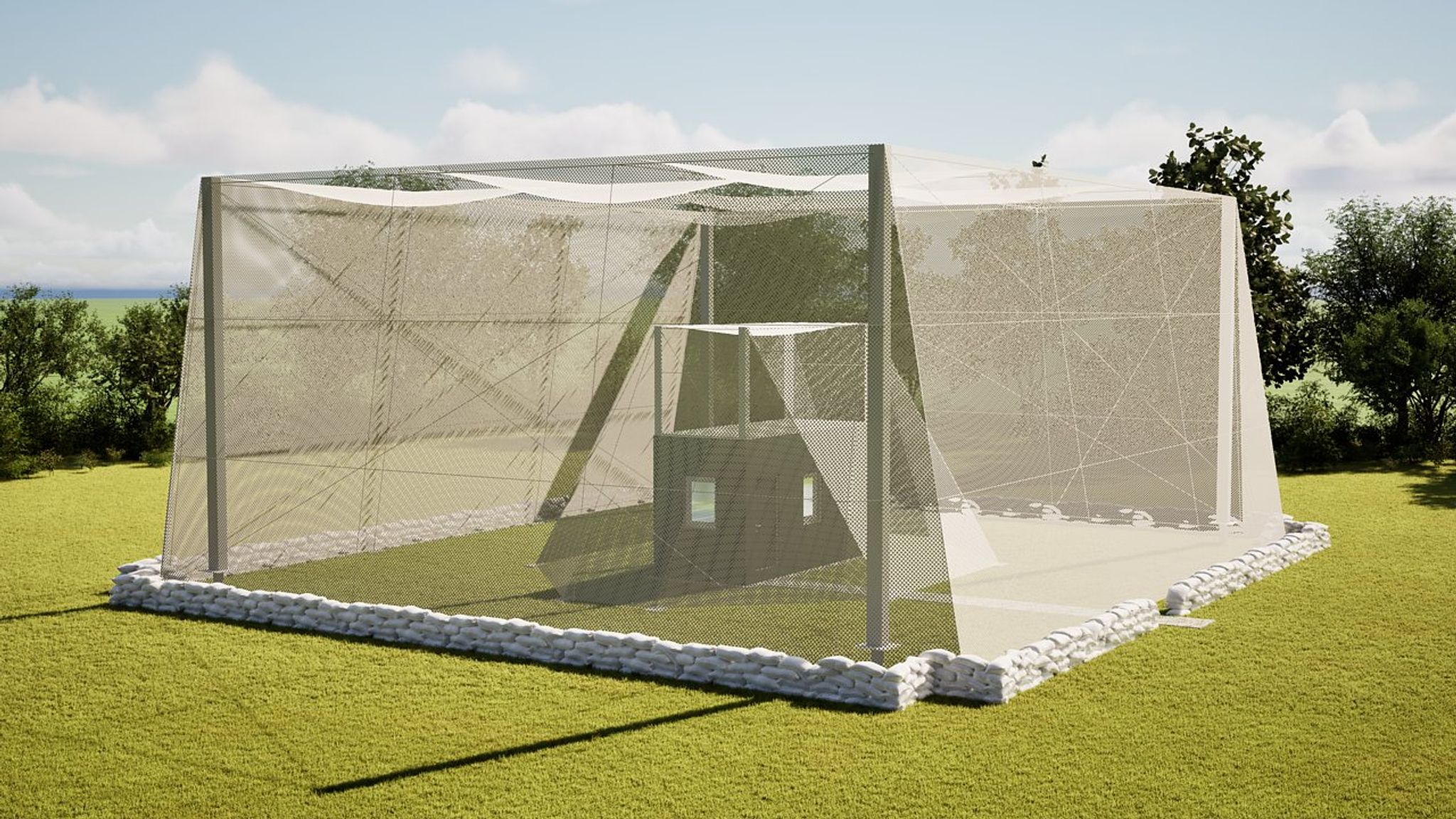 Пассивная защита от БПЛА в Чеченской Республике: проектирование и реализация