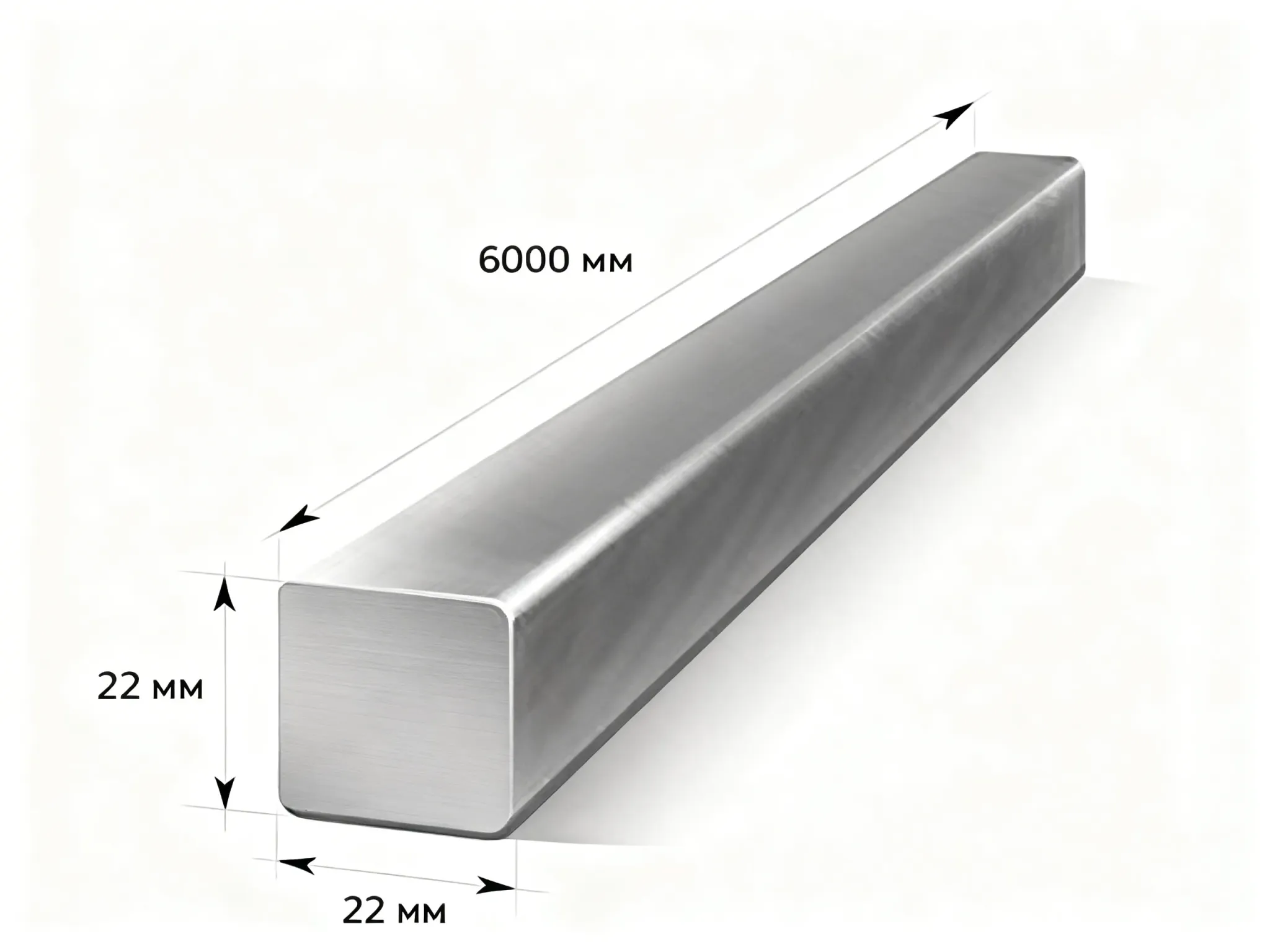 горячекатаный квадрат 22