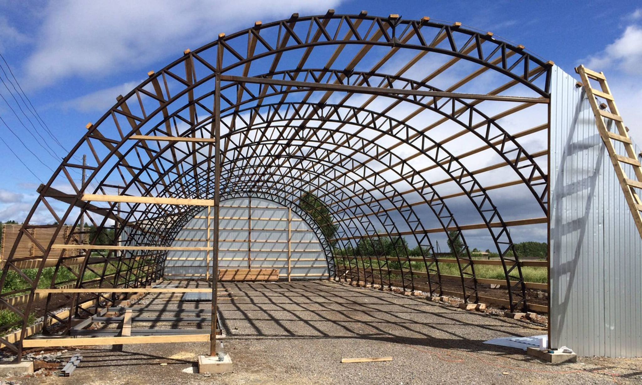 Ангары из металлоконструкций для Красноярского края: надежные решения для сурового климата