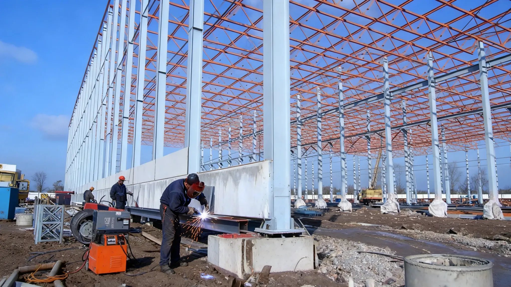 Монтаж металлоконструкций