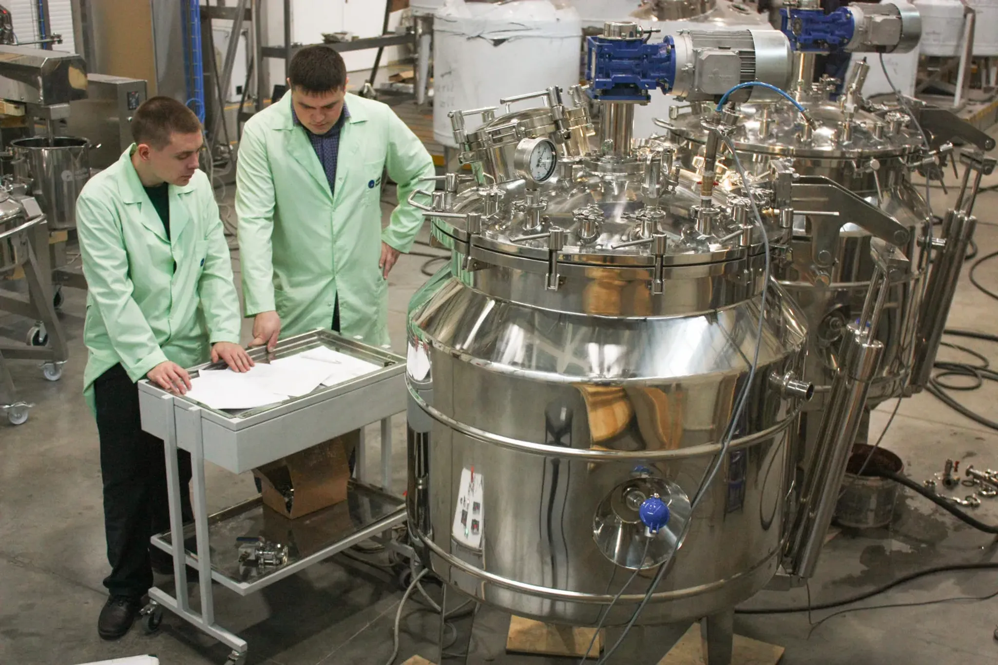 Фармацевтический реактор для Республики Дагестан: Проектирование, производство, поставка, монтаж и пуско-наладочные работы