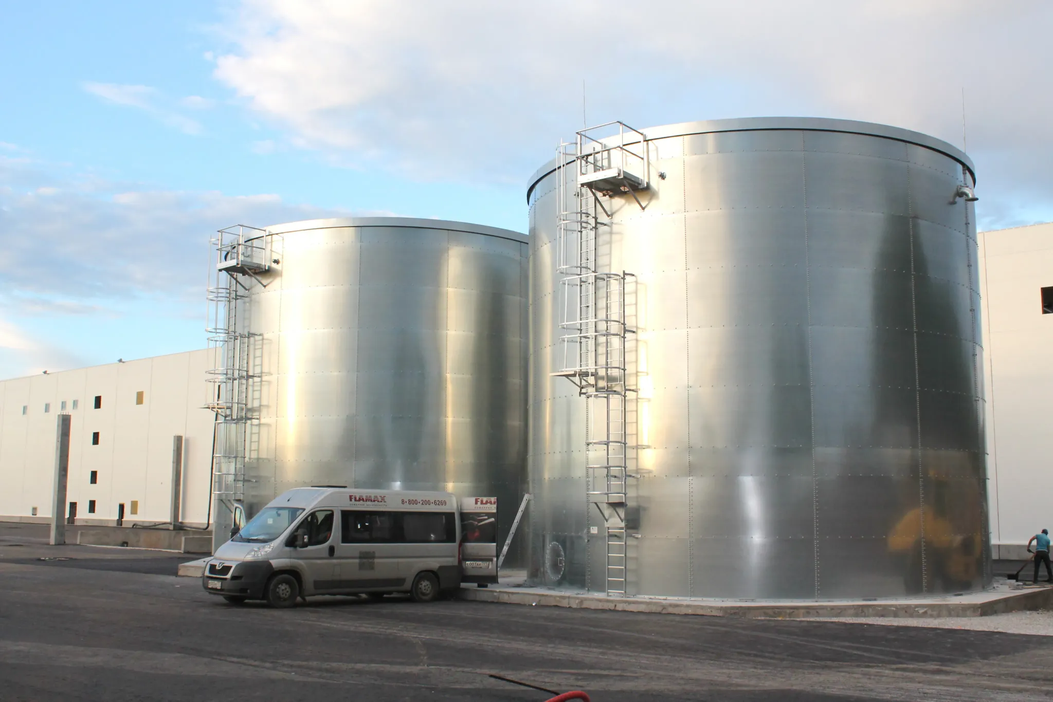 БАГВ 600 м³ производство: проектирование, поставка и монтаж баков-аккумуляторов горячей воды для Чувашской Республики