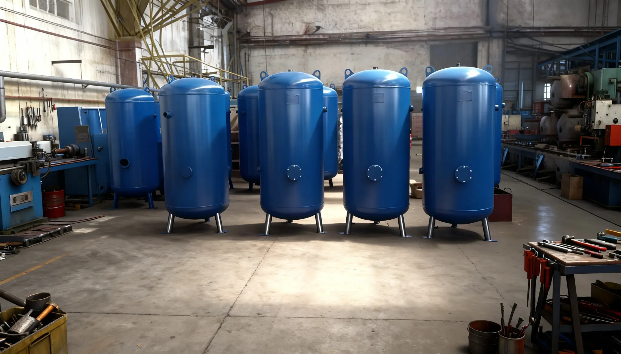 Изготовление стальных ресиверов