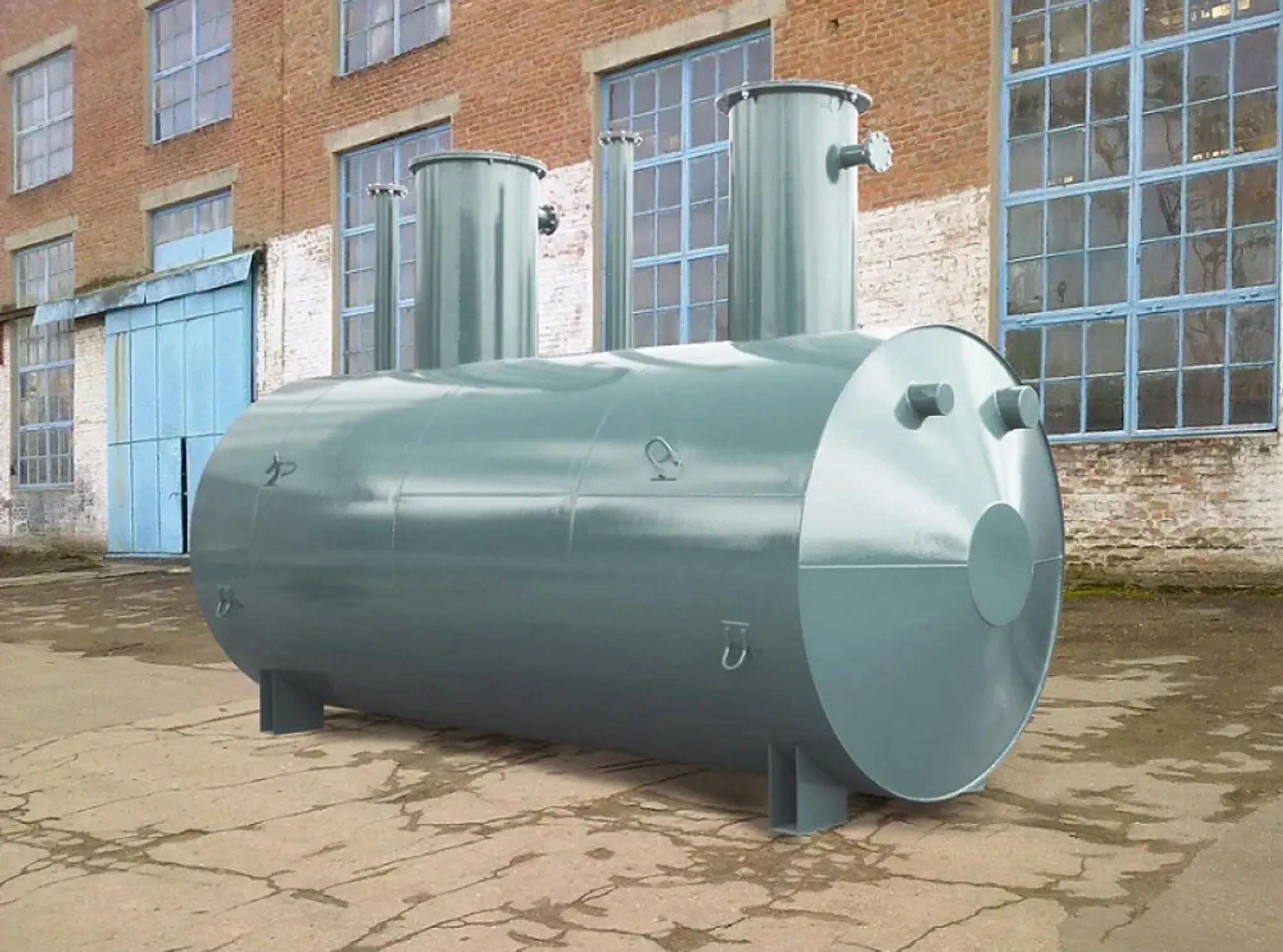 Емкости подземные дренажные ЕП/ЕПП 200 М³: Проектирование, производство, поставка, монтаж и пуско-наладочные работы с гарантией - Республика Башкортостан